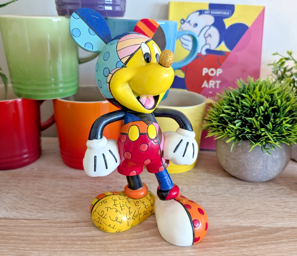 Disney Britto Mickey Mouse 4019372 Pop Art Figurine by Romero Britto