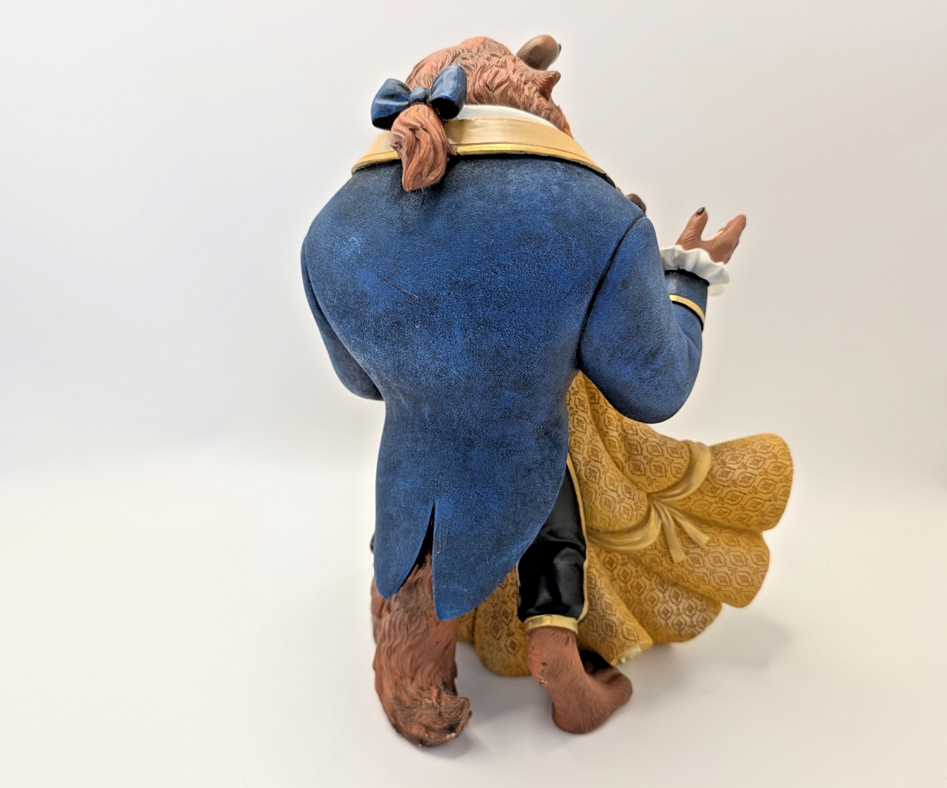 Alternate view of Disney Showcase Belle and Beast deluxe figurine 6006277