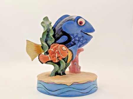 Disney Traditions Showcase Finding Nemo Floating Friendship Dory Fish Figurine18