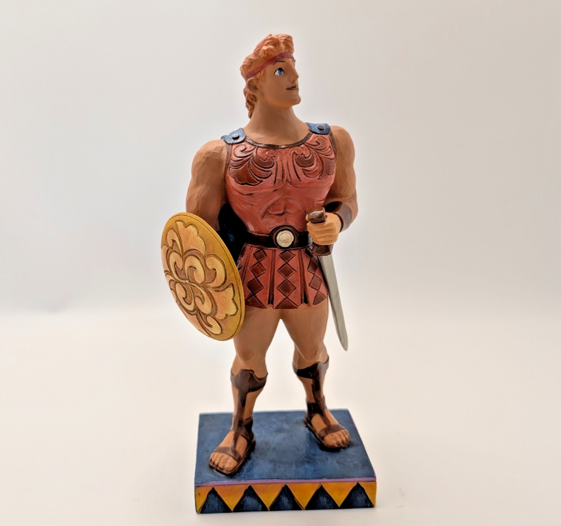 Disney Traditions Hercules Mythic Hero 4055406 unboxed figurine - condition close-up