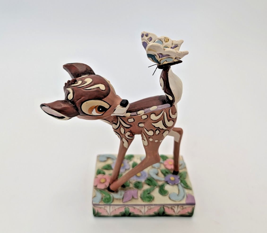 Disney Traditions Showcase Bambi & Thumper Figurine Set Jim Shore Pair Deer13