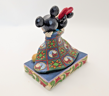 Disney Traditions Mickey & Minnie Mouse Warm Wishes Christmas Figurine Jim Shore6