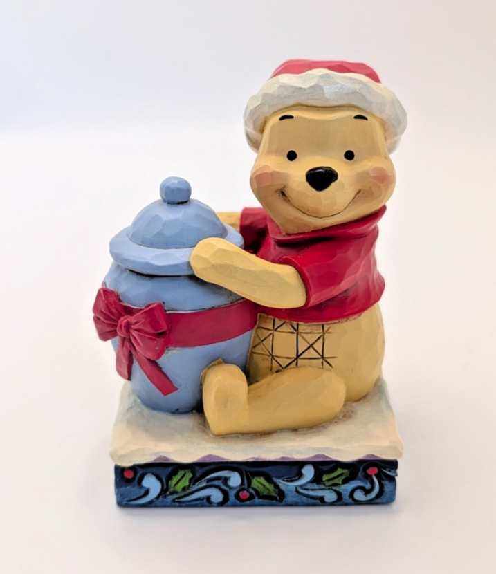 Disney Traditions Winnie the Pooh Holiday Hunny 6002845 – left-side view