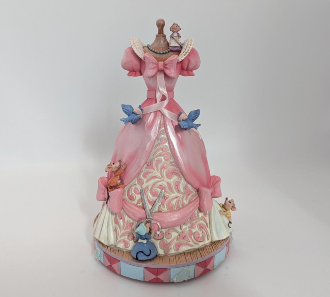 Disney Traditions Cinderella A Dress for Cinderelly Musical 6016340 by Jim Shore - Boxed - product view 4