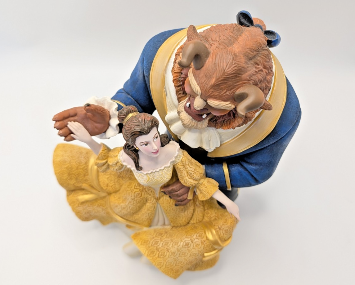 Alternate view of Disney Showcase Belle and Beast deluxe figurine 6006277