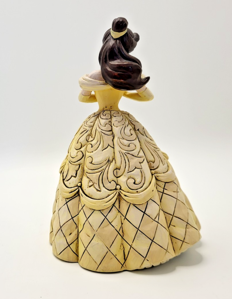 Disney Traditions Belle Figurine Enchanted Castle Dress Ornament Beauty7