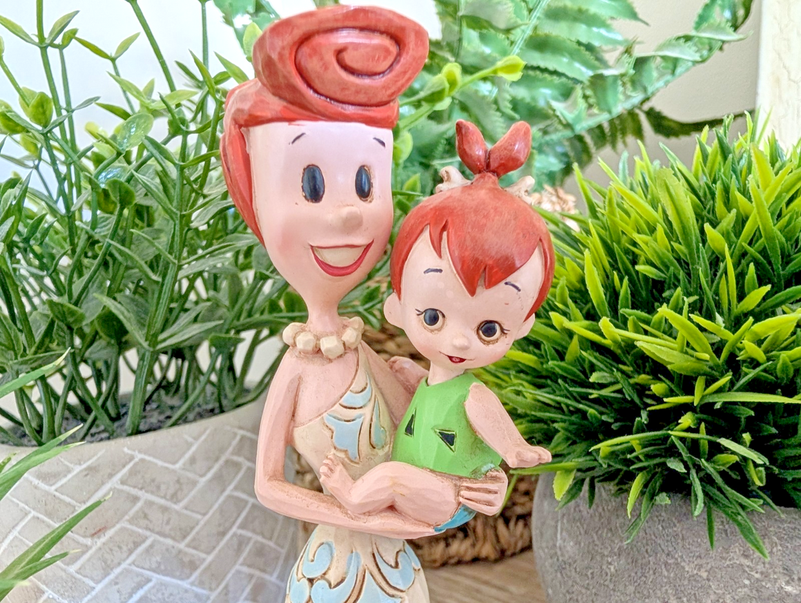 Jim Shore Flintstones Wilma and Pebbles Beautiful Bond figurine 4051594 photo 4