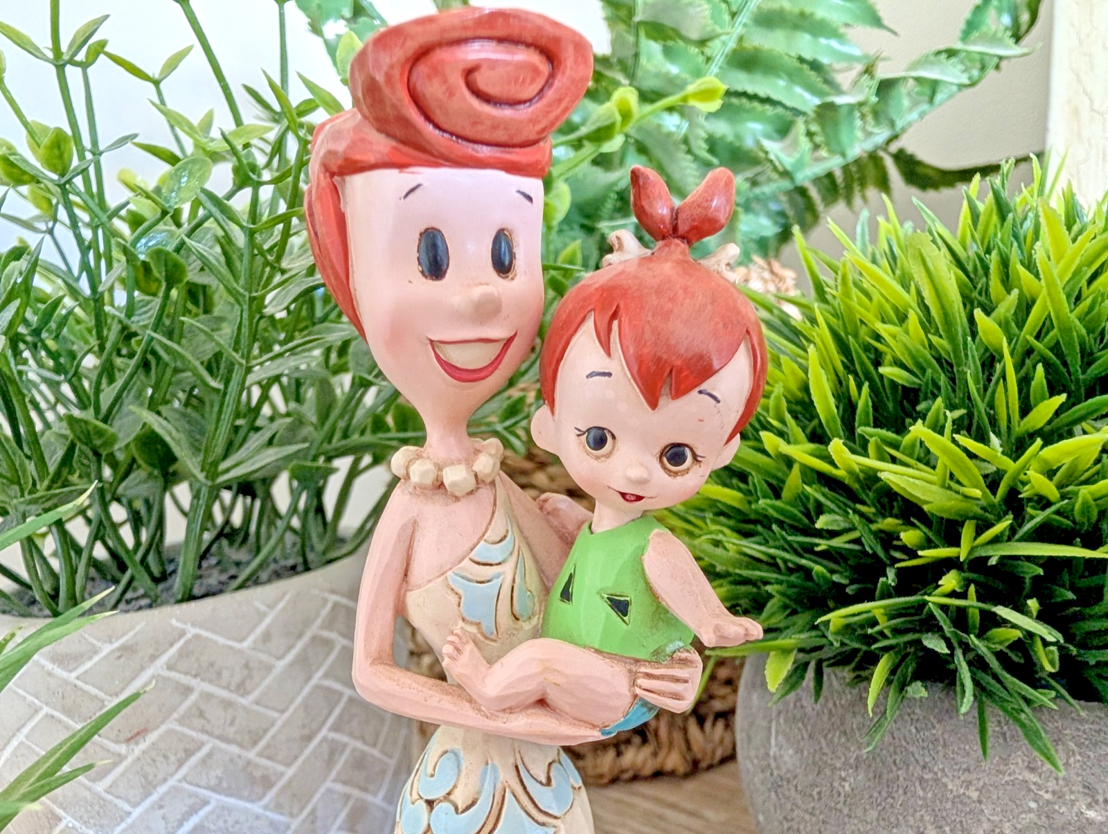 Jim Shore Flintstones Wilma and Pebbles Beautiful Bond figurine 4051594 photo 4