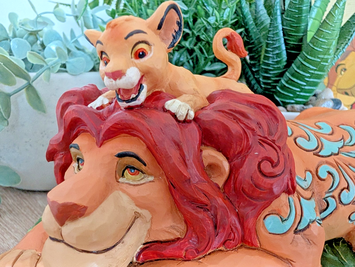 Disney Traditions Simba and Mufasa A Father's Pride figurine photo 4