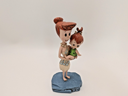 Jim Shore Flintstones Wilma and Pebbles Beautiful Bond figurine 4051594 photo 13