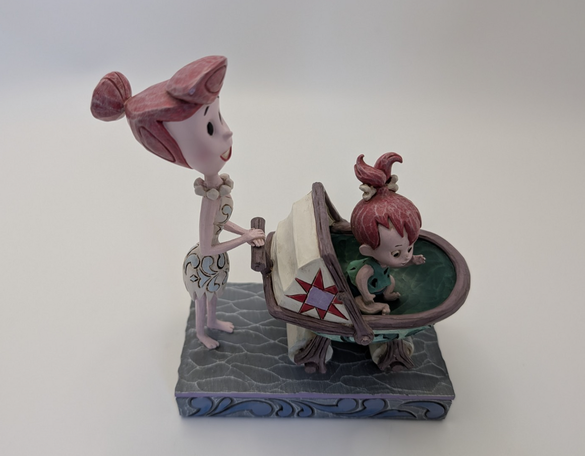 The Flinstones By Jim Shore Wilma And Pebbles Figurine Bedrock Buddy 405833415