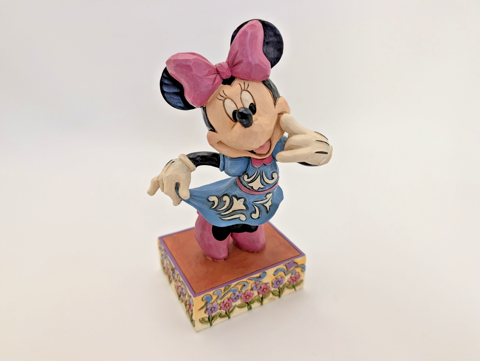 Disney Traditions Minnie Mouse Call Me Jim Shore figurine photo 17
