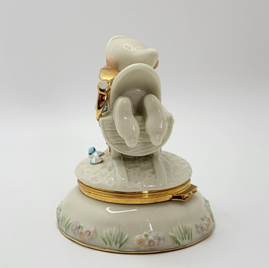 Lenox Disney Dopey Treasure Box Snow White COA COMPLETE Trinket Box With Charm5