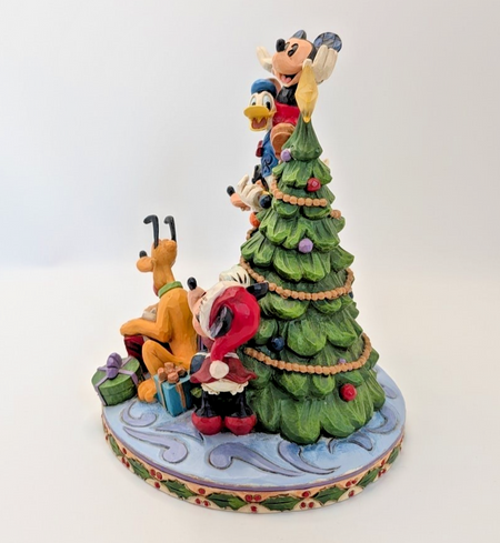 Disney Traditions Mickey and Friends Merry Tree Trimming 6008979 – right-side view