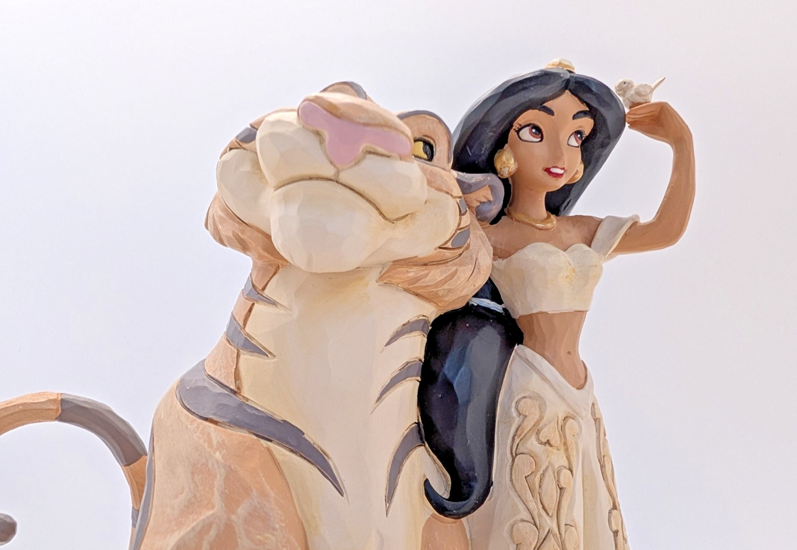 Disney Traditions Jasmine & Rajah Wondrous Wishes Aladdin Figurine Jim Shore14