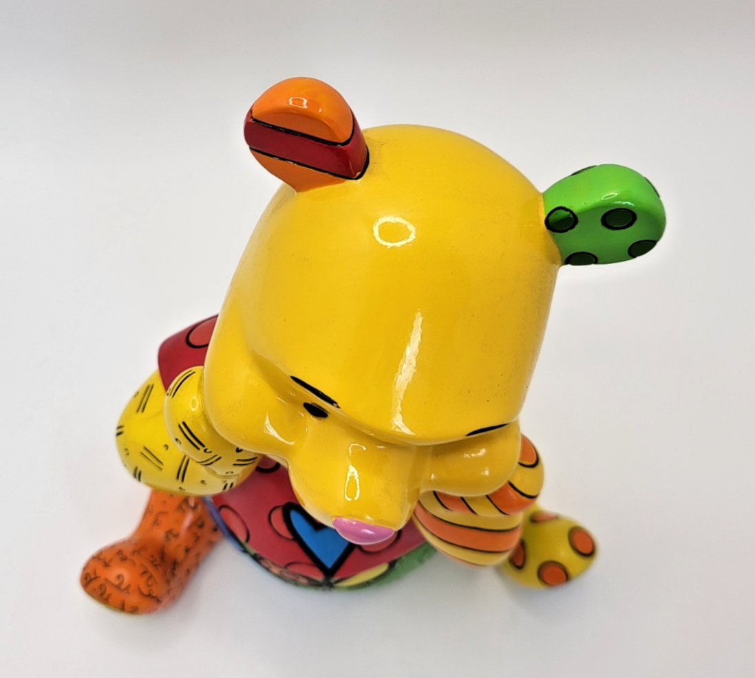 Disney Britto Winne The Pooh Large Figurine Pop Art Ornament 4033896 Enesco Bear14