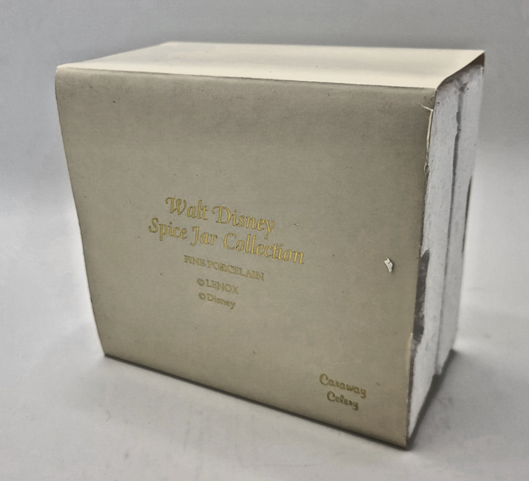 Lenox Disney Spice Jars Dumbo Simba Caraway & Celery Boxed 1995 Porcelain Unused16
