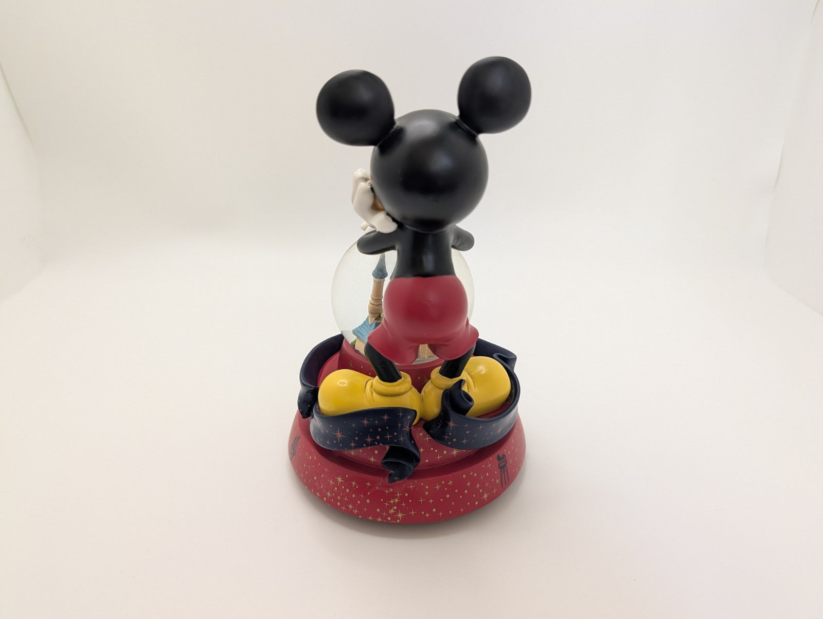 Disneyland Paris Mickey Mouse musical castle snow globe photo 9