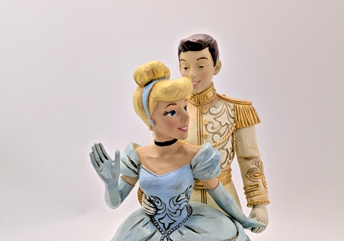 Alternate view of Disney Traditions Cinderella and Prince A Fairytale Love figurine 6015016