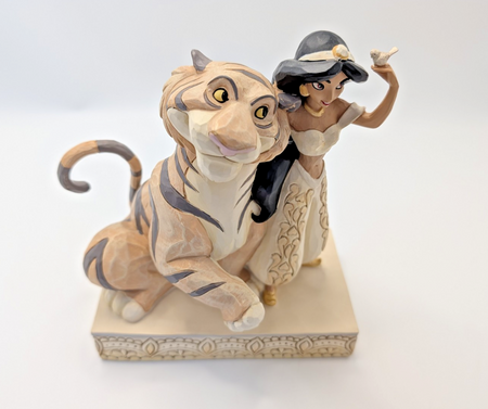 Disney Traditions Jasmine & Rajah Wondrous Wishes Aladdin Figurine Jim Shore11
