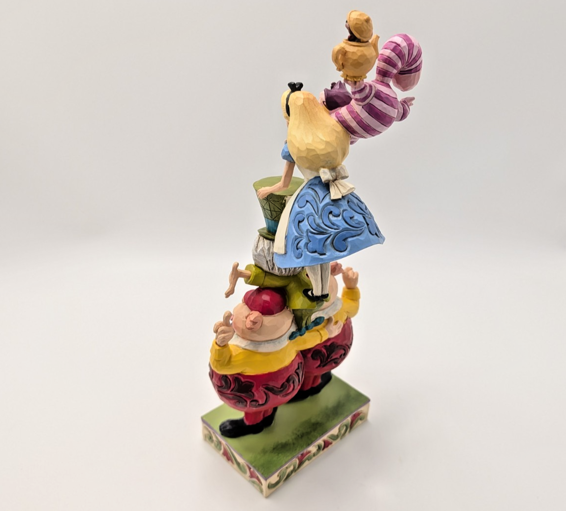 Disney Traditions Alice in Wonderland We're All Mad Here figurine photo 9