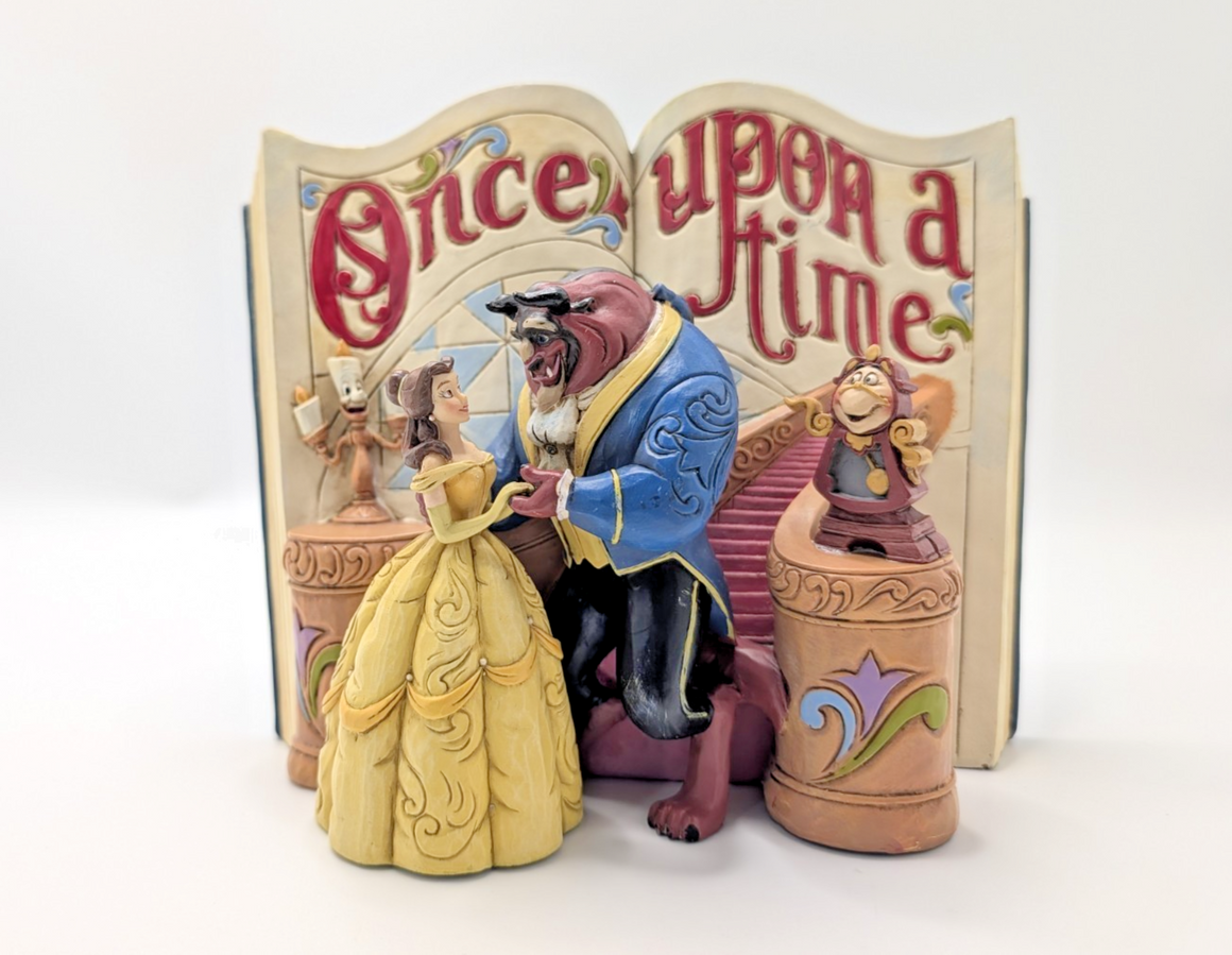 Disney Traditions Belle and Beast Love Endures 4031483 by Jim Shore - Unboxed - product view 6