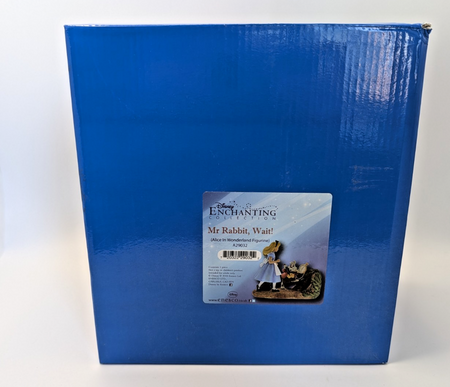 Disney Enchanting Collection Alice and White Rabbit Mr Rabbit Wait figurine photo 20