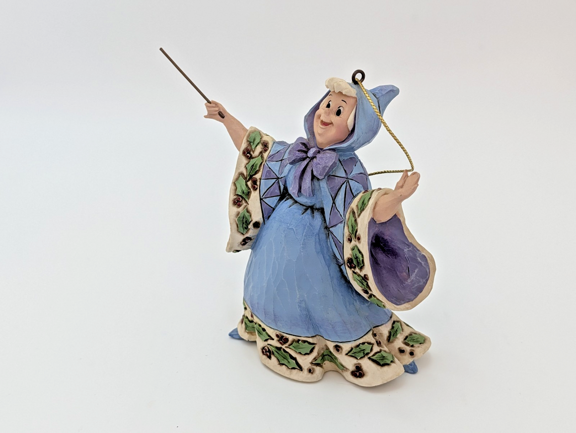 Disney Traditions Fairy Godmother Cinderella hanging ornament A20408