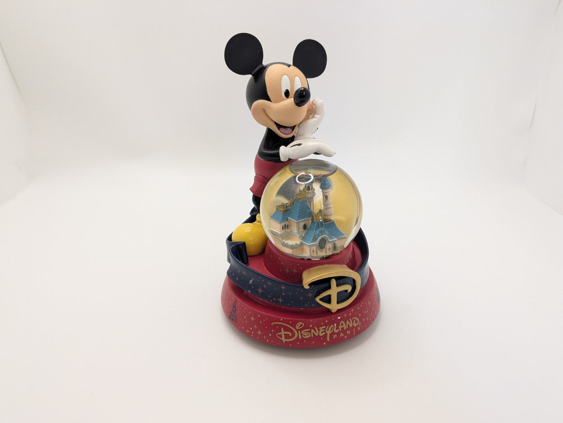 Disneyland Paris Mickey Mouse musical castle snow globe photo 12
