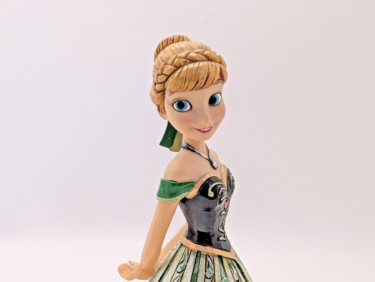 Disney Traditions Anna Arendelle Royalty 4048661 repaired Castle Dress figurine - view 10