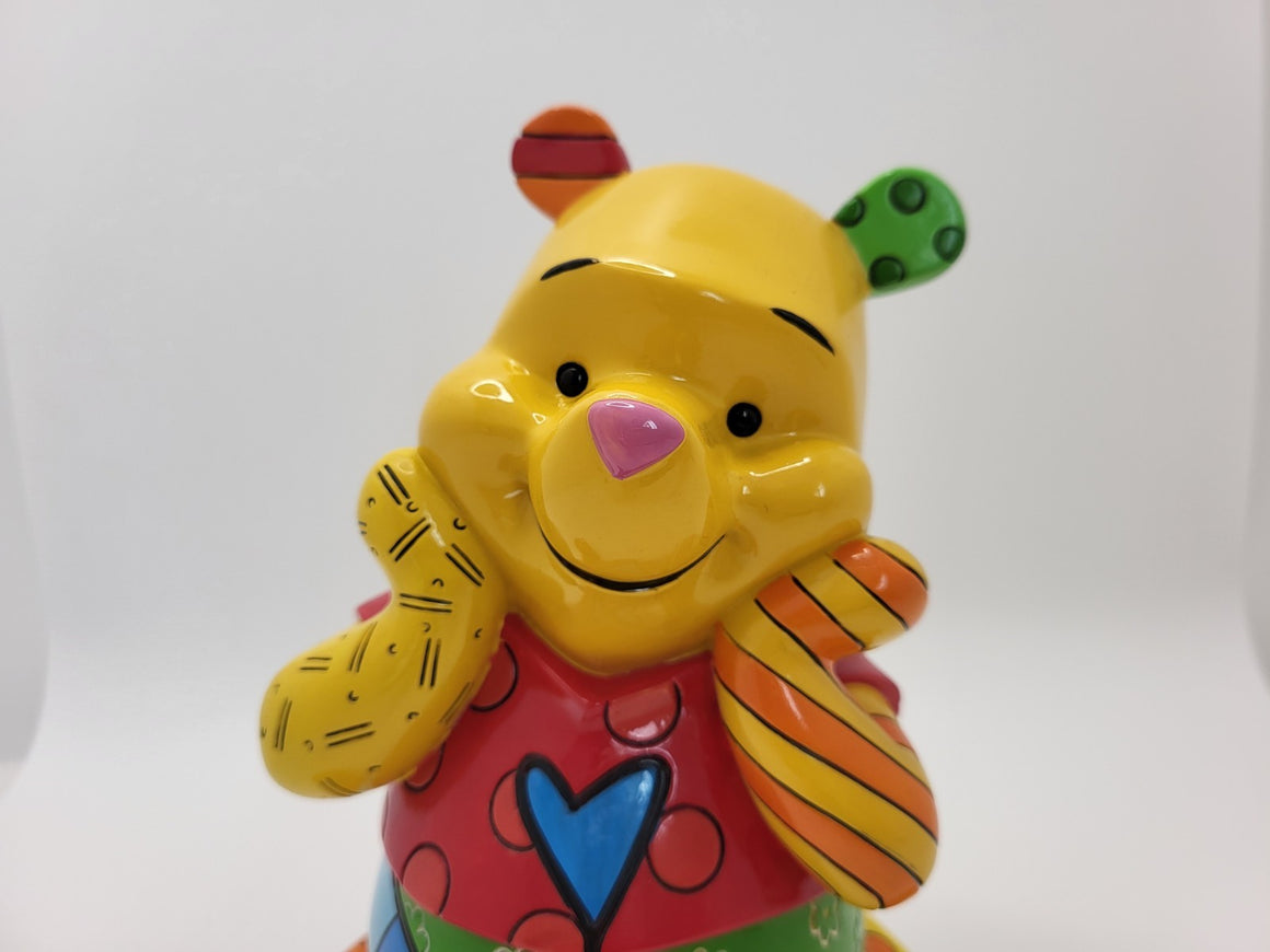 Disney Britto Winne The Pooh Large Figurine Pop Art Ornament 4033896 Enesco Bear12