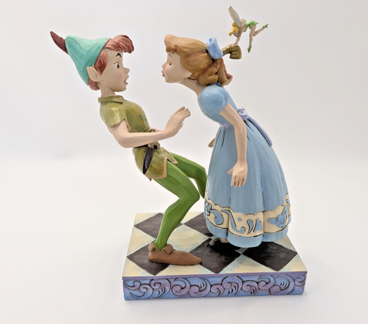 Disney Traditions Peter Pan An Unexpected Kiss Figurine 4059725 Boxed - view 8