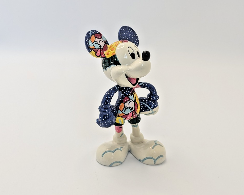 Disney Britto Mickey Mouse Winter Fun figurine 4021841 photo 8