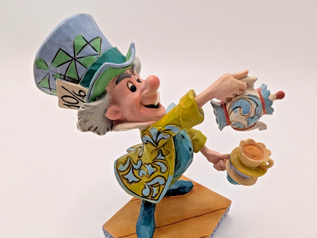 Disney Traditions Showcase Mad Hatter Figurine Spot Of Tea Alice In Wonderland17