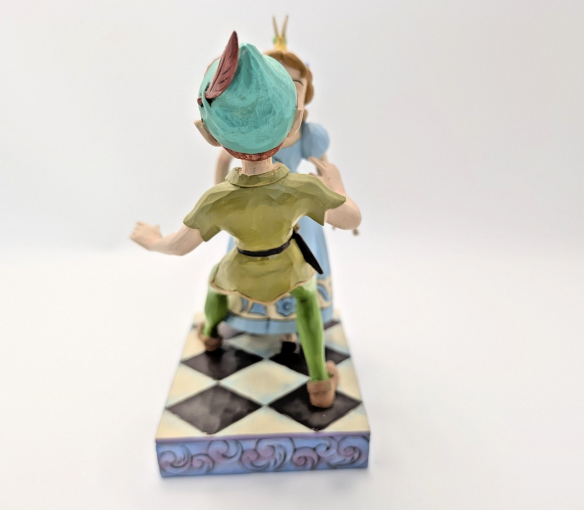 Disney Traditions Peter Pan An Unexpected Kiss Figurine 4059725 Boxed - view 6