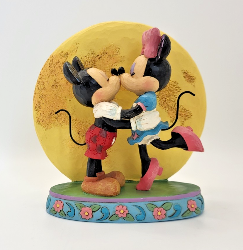 Disney Traditions Magic And Moonlight Figurine Mickey Minnie Ornament Jim Shore2