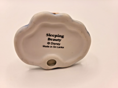 Disney Sleeping Beauty Grolier Figurine Aurora Porcelain Retro Ornament6