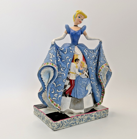 Disney Traditions Showcase Cinderella Romantic Waltz Figurine Jim Shore Scene14