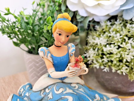Disney Traditions Cinderella Figurine Caring And Couragious Ornament Jim Shore2