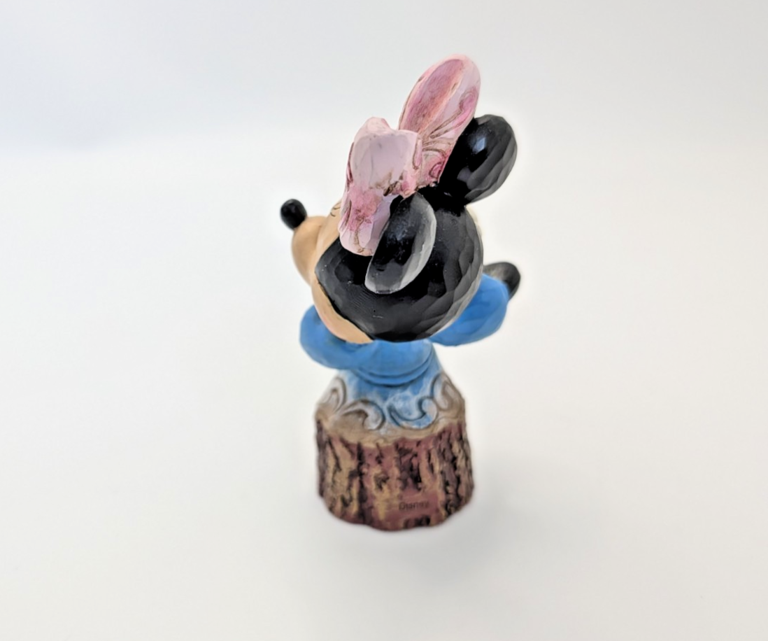 Alternate view of Disney Traditions Minnie Mouse Carved by Heart figurine 4033289