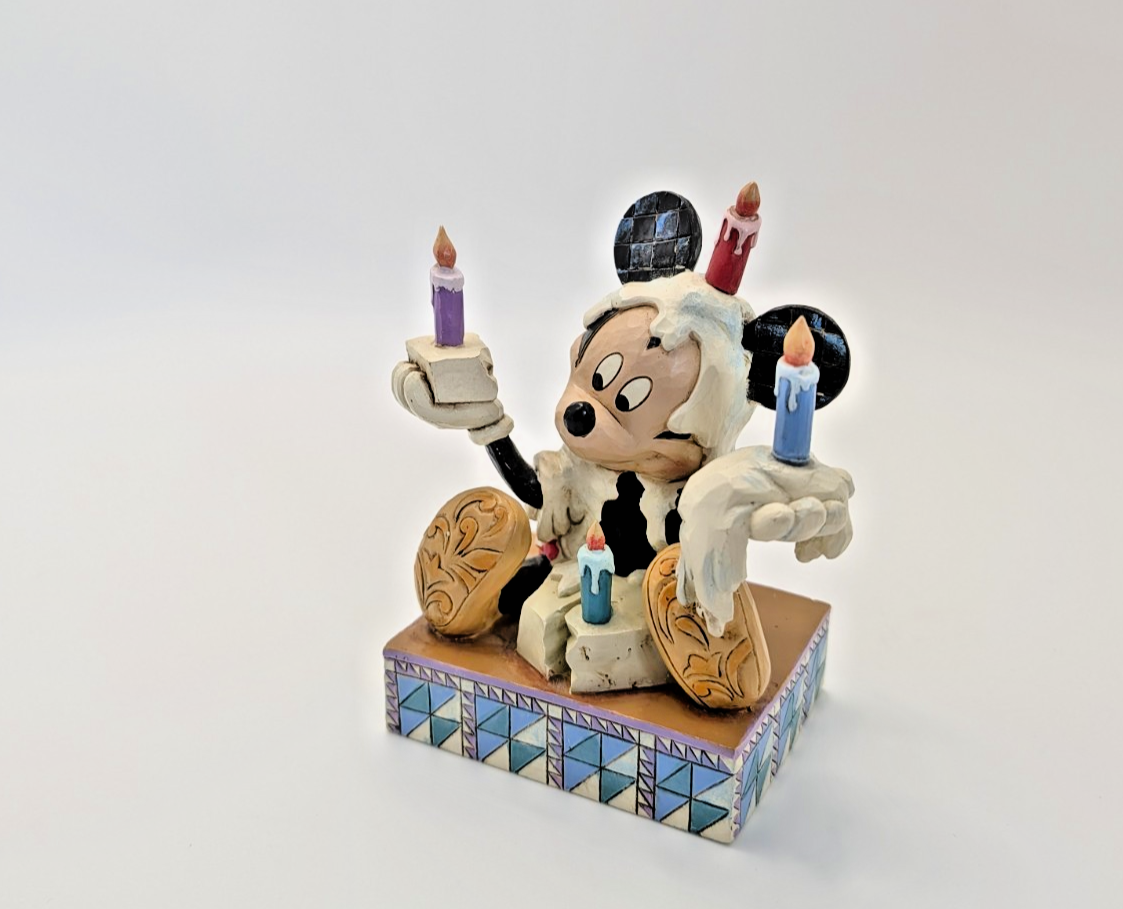Disney Traditions Showcase Mickey Mouse Figurine Heres To You Birthday Jim Shore6