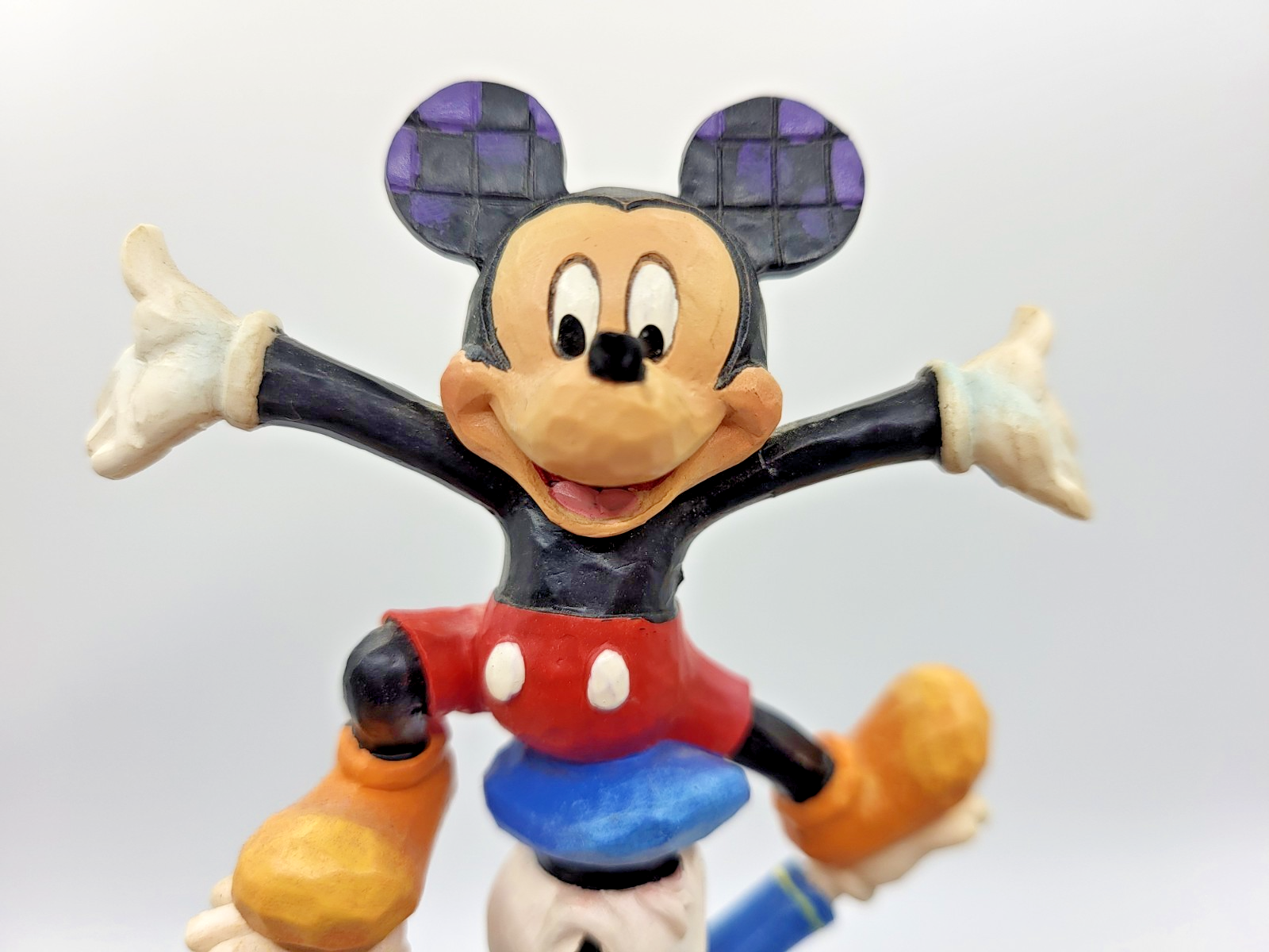 Disney Traditions Teetering Tower Figurine Mickey Mouse Donald Goofy Ornament11
