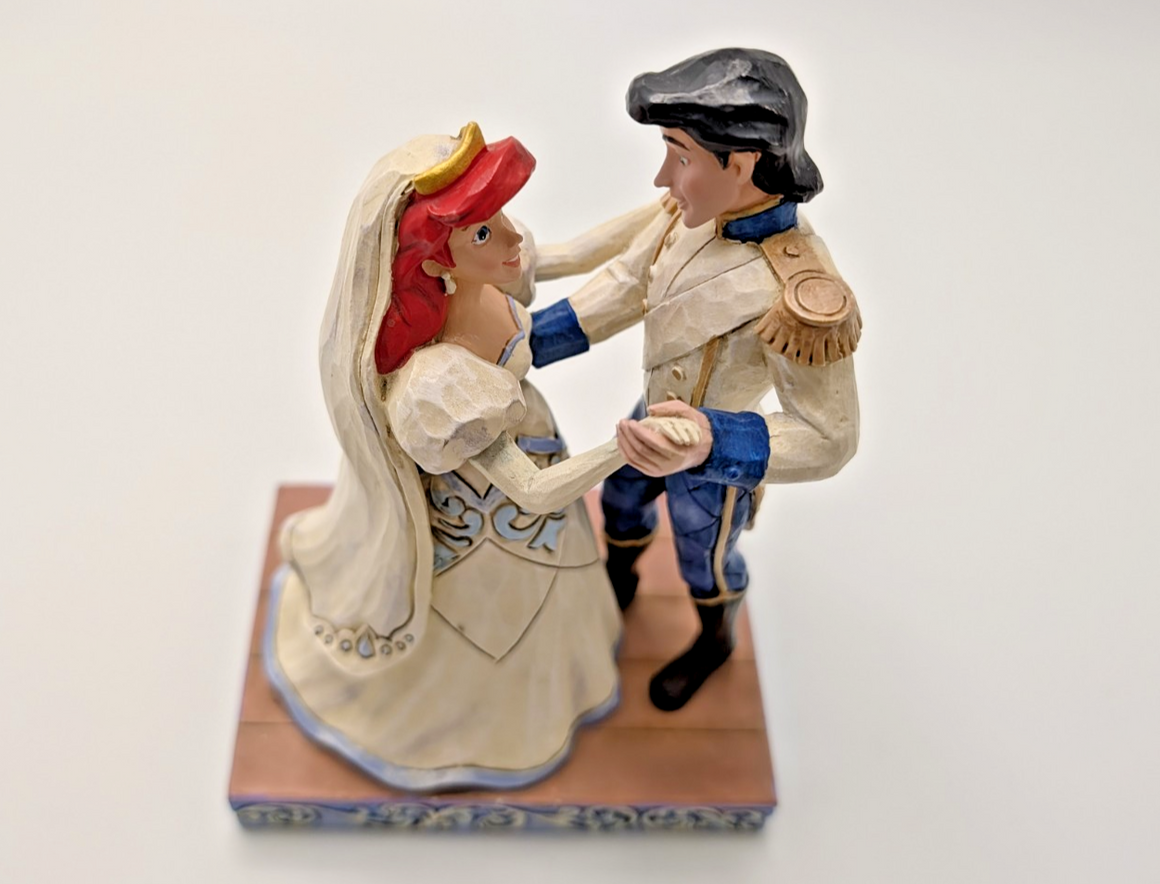 Disney Traditions Ariel and Eric Wedded Bliss figurine 4056749 photo 16