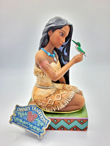 Disney Traditions Pocahontas Figurine Free And Fierce Ornament Jim Shore8