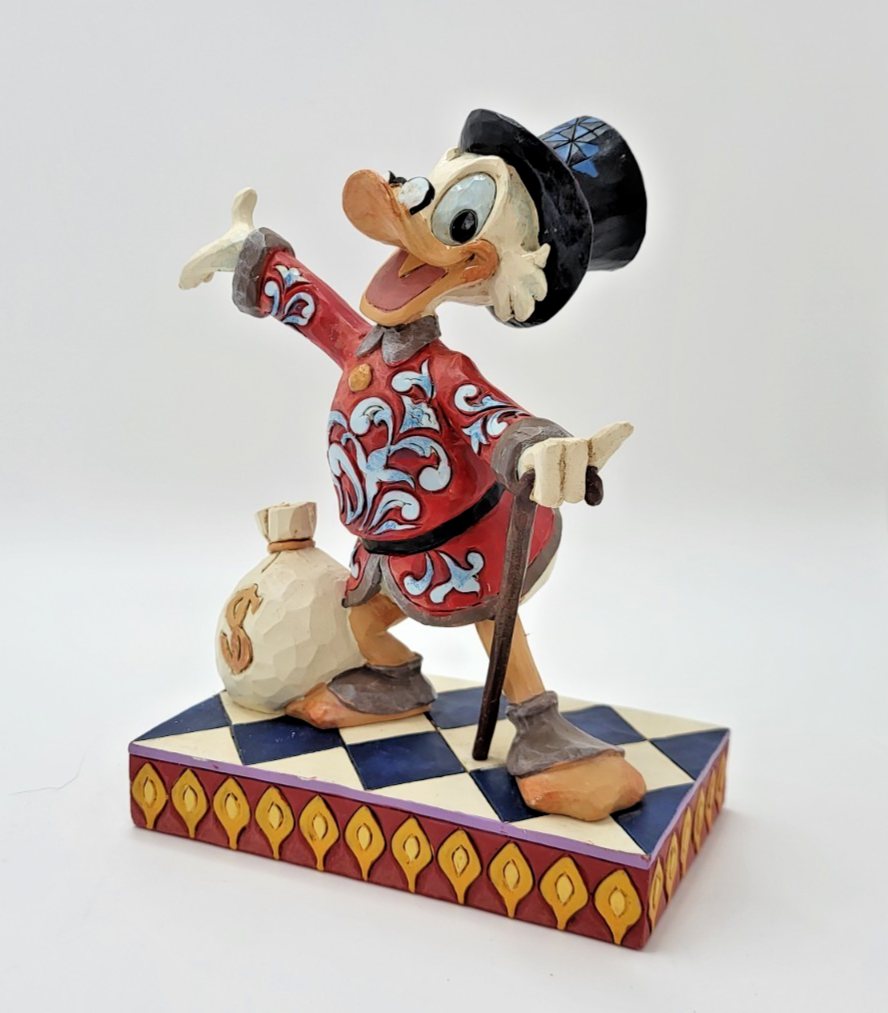 Disney Traditions Scrooge McDuck Treasure Seeking Tycoon Ornament DuckTales2