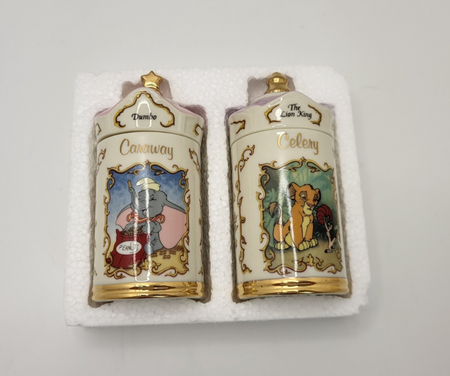 Lenox Disney Spice Jars Dumbo Simba Caraway & Celery Boxed 1995 Porcelain Unused15