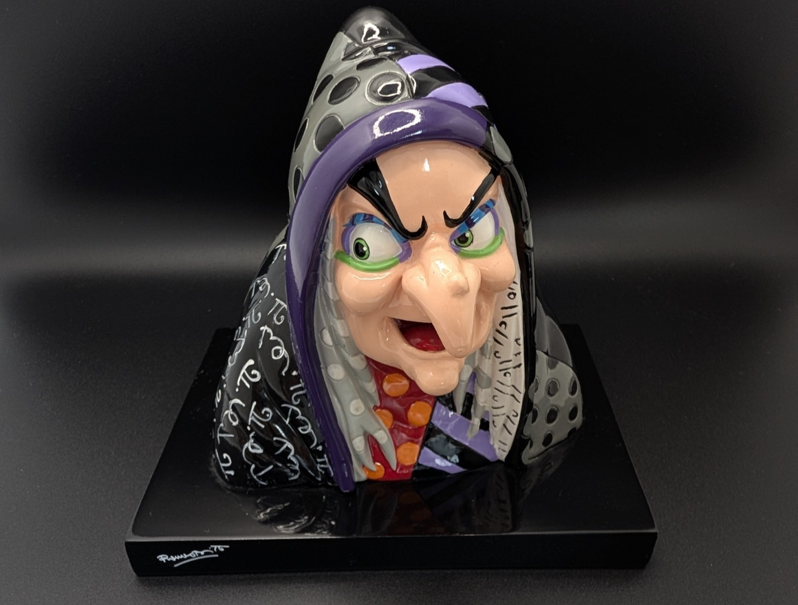 Disney Britto Old Hag Evil Queen bust 4039140 Snow White figurine - view 1