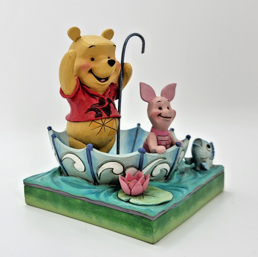 Disney Traditions Winnie The Pooh & Piglet Figurine 50 Years Of Friendship10