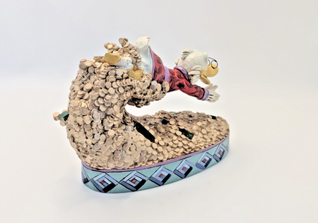 Disney Traditions Scrooge McDuck Treasure Dive figurine 4046055 photo 12