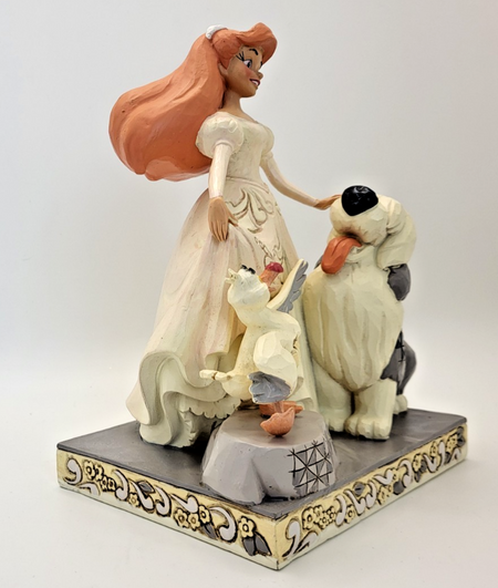 Disney Traditions Ariel Figurine Spirited Siren The Little Mermaid Max & Scuttle12